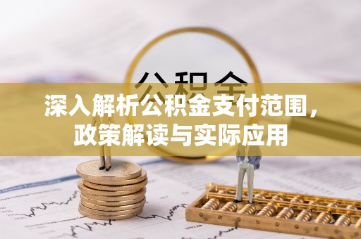 西屿深入解析公积金支付范围，政策解读与实际应用